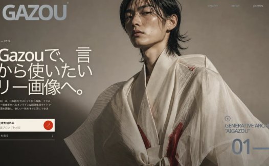AI Gazou:AI图像生成工具,输入日语提示词即可生成照片、动漫、水彩、3D 等多种风格的免费图片