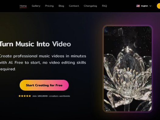 Plazmapunk:一款免费AI音乐视频生成器,上传音频即可自动生成与音乐同步的视觉视频