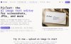 PicText：AI图片文字编辑工具，能够检测照片、截图、JPG等图片中的文字