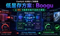 ComfyUI 从安装入门到精通，低显存方案：Boogu 让 8G 卡跑原本跑不动的大模型