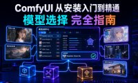 ComfyUI 从安装入门到精通,模型选择完全指南