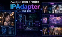 ComfyUI 从安装入门到精通,IPAdapter,一张参考图锁脸、搬风格、垫图