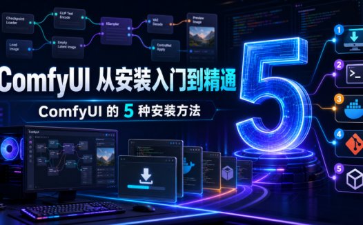 ComfyUI 从安装入门到精通,ComfyUI 的5种安装方法