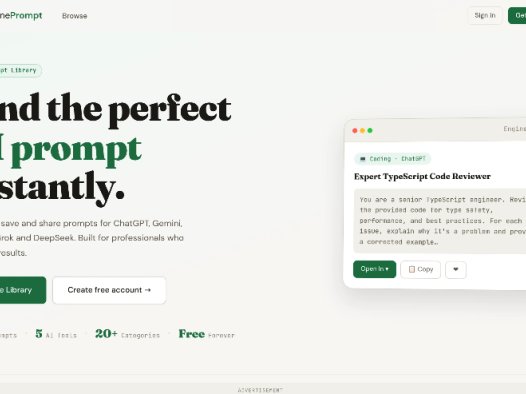 EnginePrompt:AI提示词发现与分享平台,适用于ChatGPT、Gemini、Claude等主流AI工具的提示词
