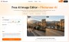 Photuneer：在线AI图像编辑与智能修图工具，提供背景替换、对象移除、添加元素及多图合成功能