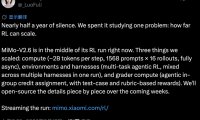 小米直播训练 MiMo-V2.6 模型，罗福莉称沉寂半年钻研一件事