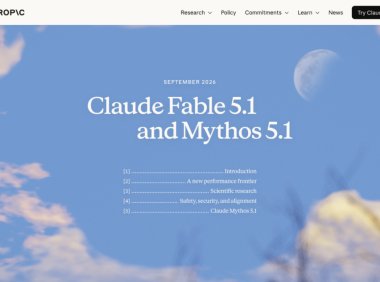 Anthropic 发布 Claude Fable 5.1,典型任务成本降低约 25%