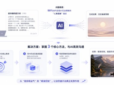AI提示词创作第五十节:告别无效指令,AI视频提示词优化的三大核心法则