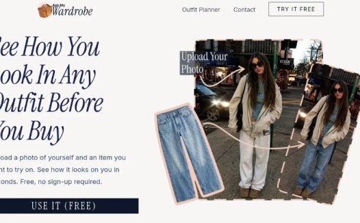Ask My Wardrobe:一款虚拟试衣平台,用户可上传照片进行在线搭配规划