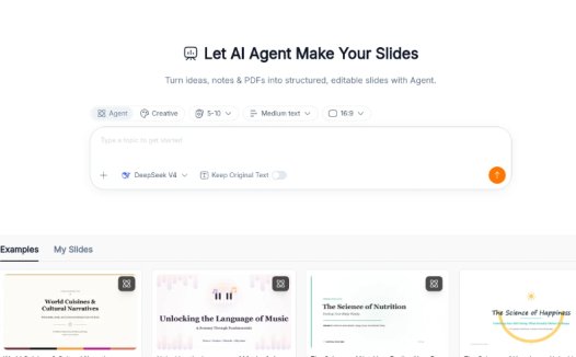 PPT Maker:AI驱动的演示文稿自动生成工具,并提供灵活的单页编辑功能