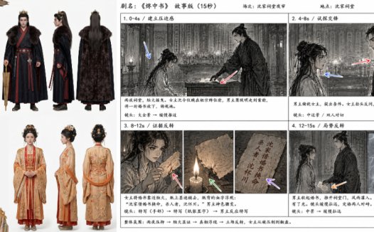 AI提示词创作第五十七节:用AI故事板,让视频生成更稳定
