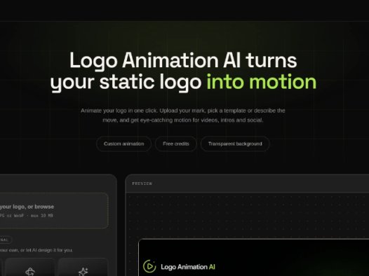 Logo Animation AI：自动生成动态Logo工具，将静态Logo转换为动态视频