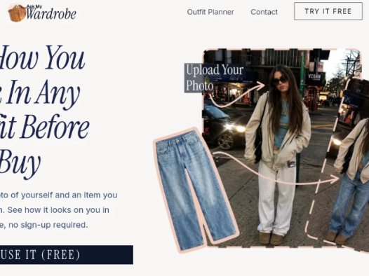 Ask My Wardrobe:一款虚拟试衣平台,用户可上传照片进行在线搭配规划