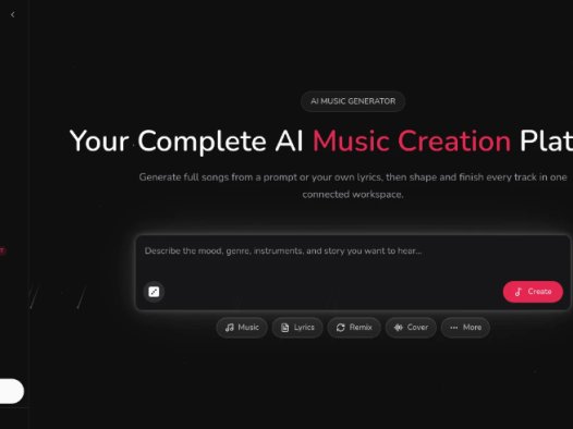 LumiMusic:AI音乐创作与编辑平台,从文本生成音乐、AI音频编辑、词干分离及MIDI处理的一站式创作平台