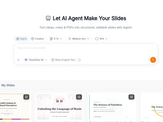 PPT Maker:AI驱动的演示文稿自动生成工具,并提供灵活的单页编辑功能