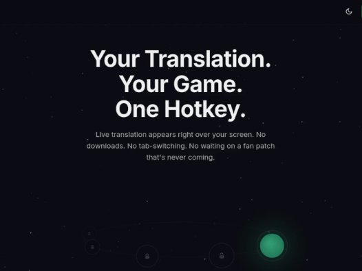 Vexora:一款专为游戏玩家设计的实时屏幕翻译与 AI 辅助工具,无需切换窗口即可实现实时屏幕文本翻译与AI辅助分析
