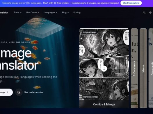Image Translator:在线图片翻译工具,保持原始排版与设计