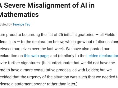 菲尔兹奖得主邓煜评论 AI 公司反蒸馏：你不能只在你蒸馏全人类知识时支持蒸馏