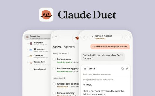 24 小时为你在线打工：Anthropic 推出 Claude Duet AI 智能体，迎战 Meta 和 OpenAI